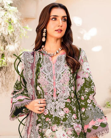 Beautiful Designer Pure Cotton Pakistani Suit D.No.1261