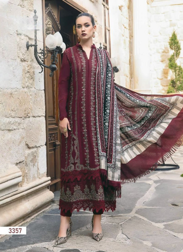 Shree Fab Presents Mariya.B Vol-7 Designer Pakistani Suit D.No.3357