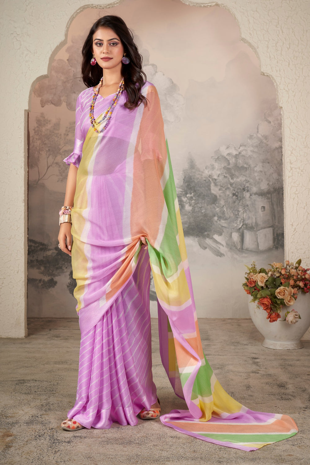 Chiffon Saree