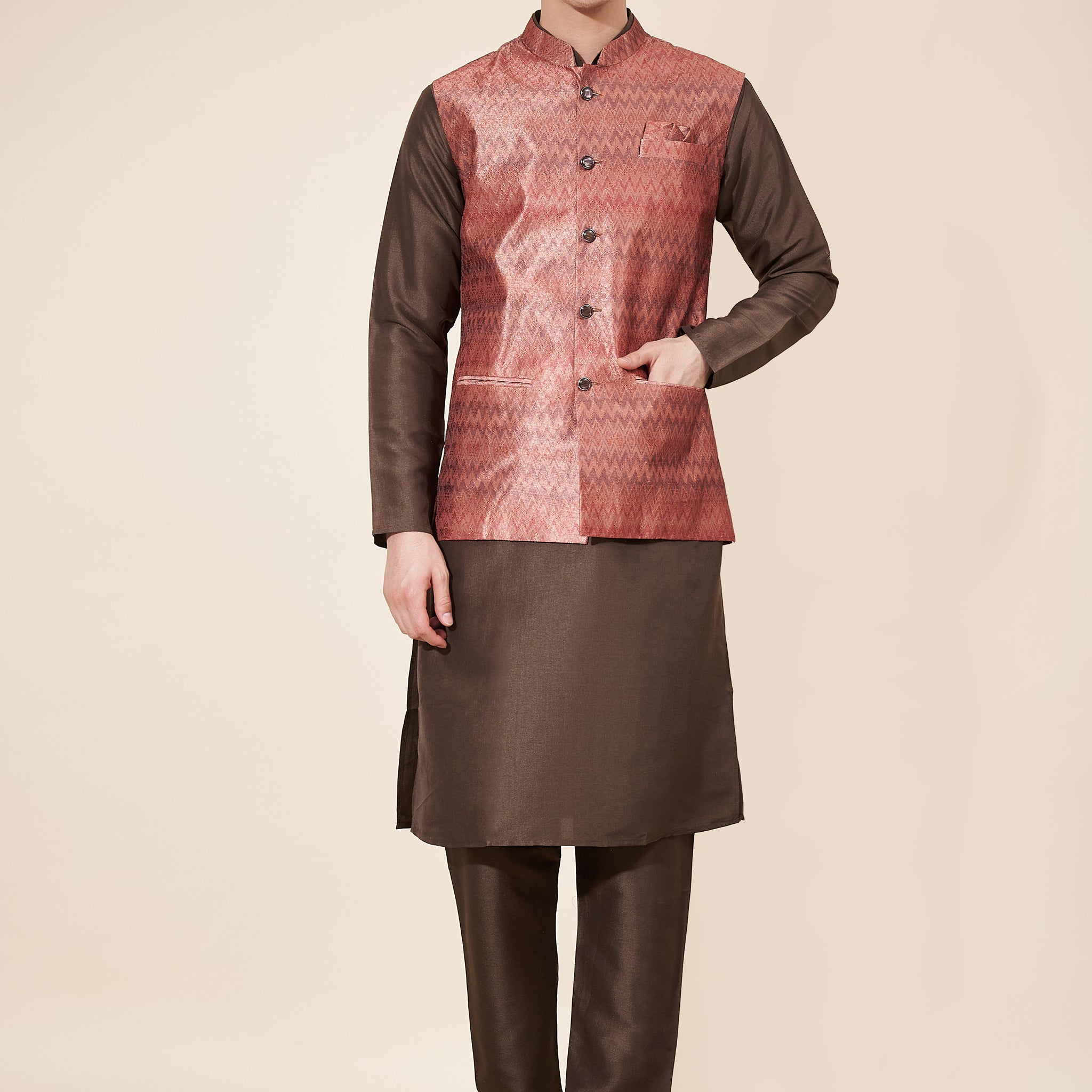 Modi Jacket Kurta Pajama