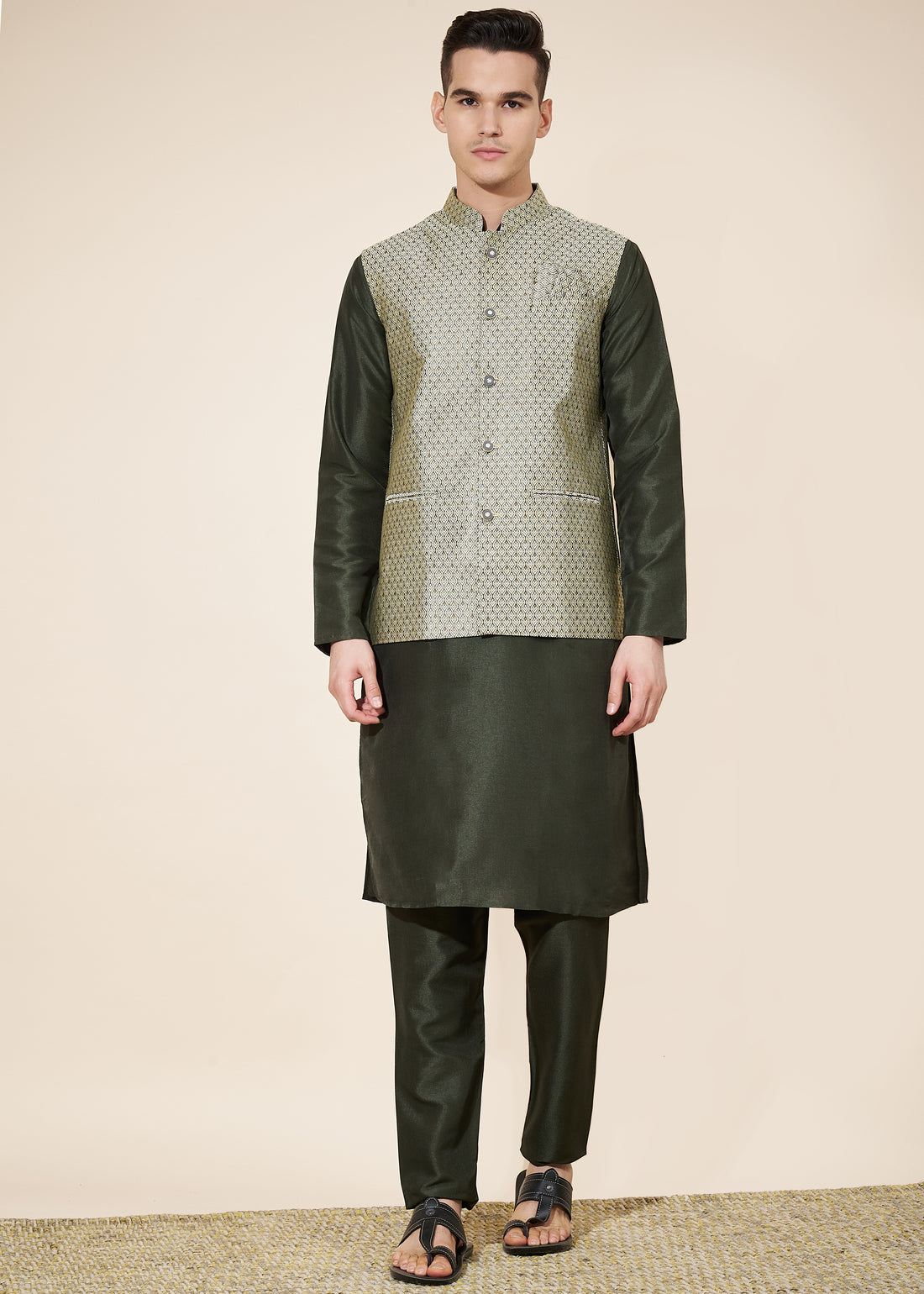 Modi Jacket Kurta Pajama