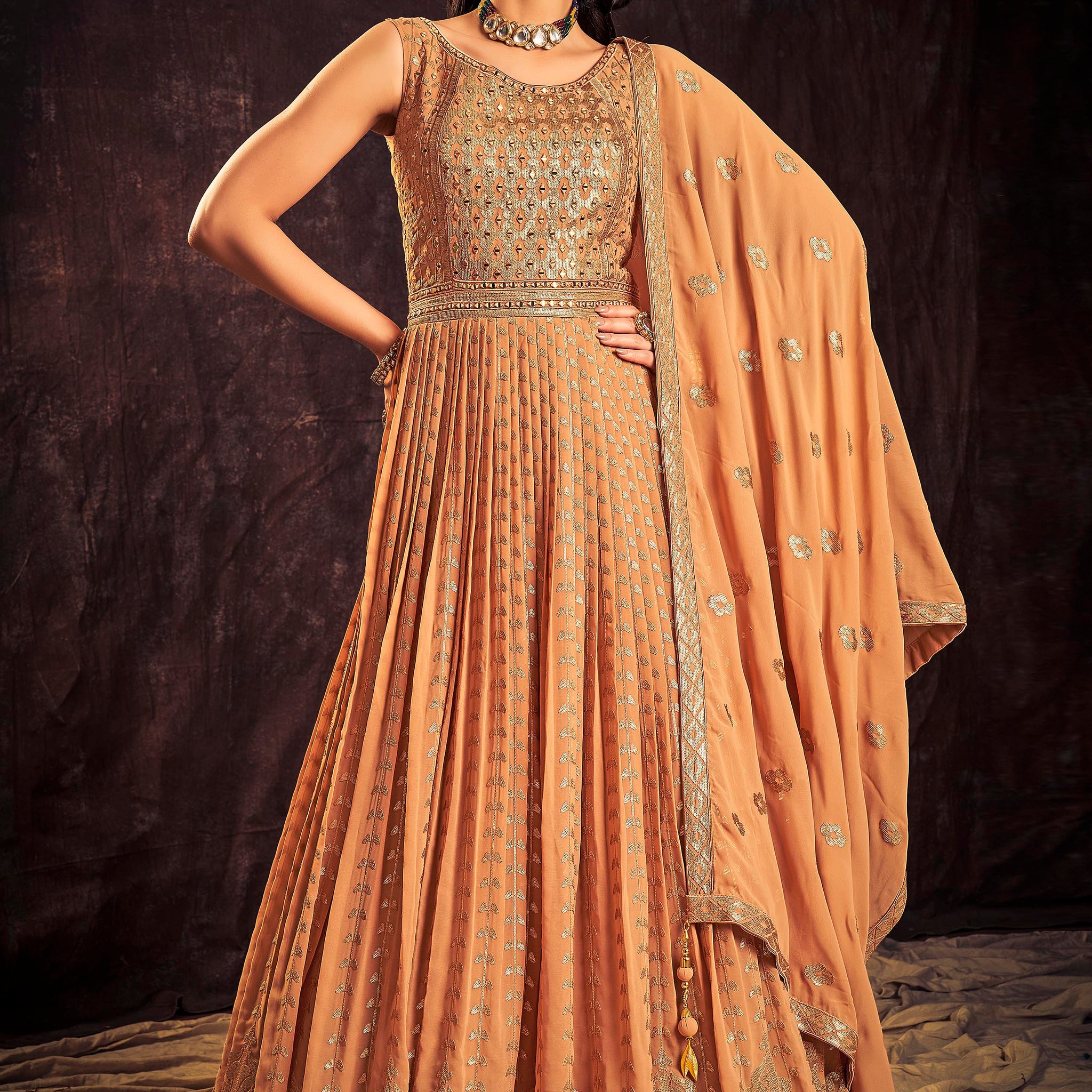 Zoya Vol 3 Designer Occasion Wear Gown D.No 63013