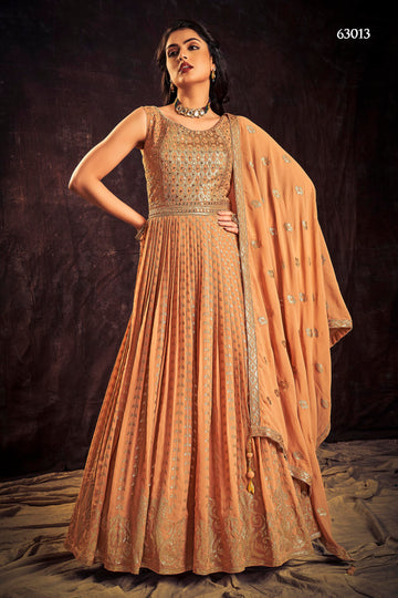 Zoya Vol 3 Designer Occasion Wear Gown D.No 63013