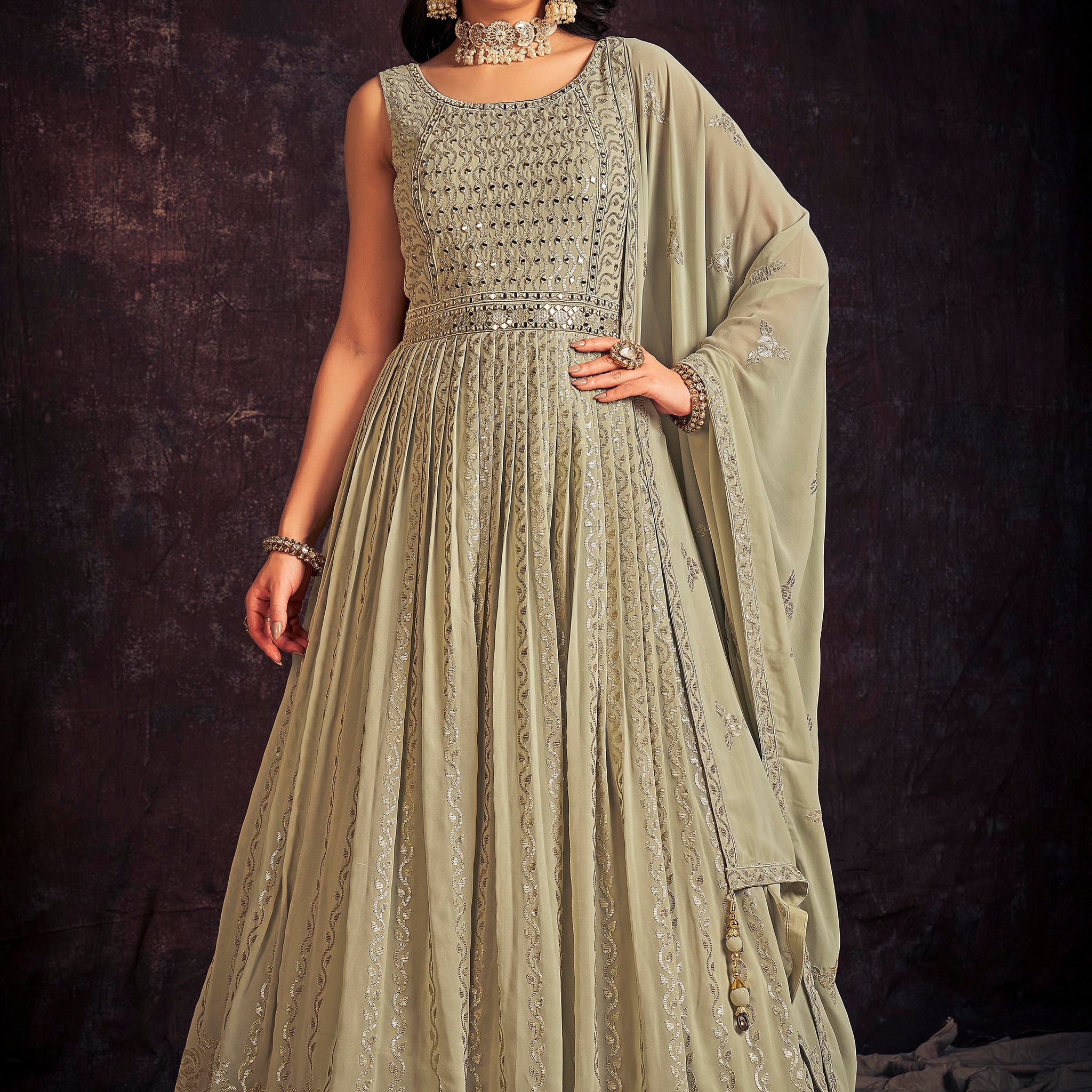 Zoya Vol 3 Designer Occasion Wear Gown D.No 63002