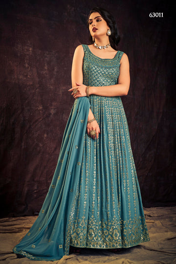 Zoya Vol 3 Designer Occasion Wear Gown D.No 63011