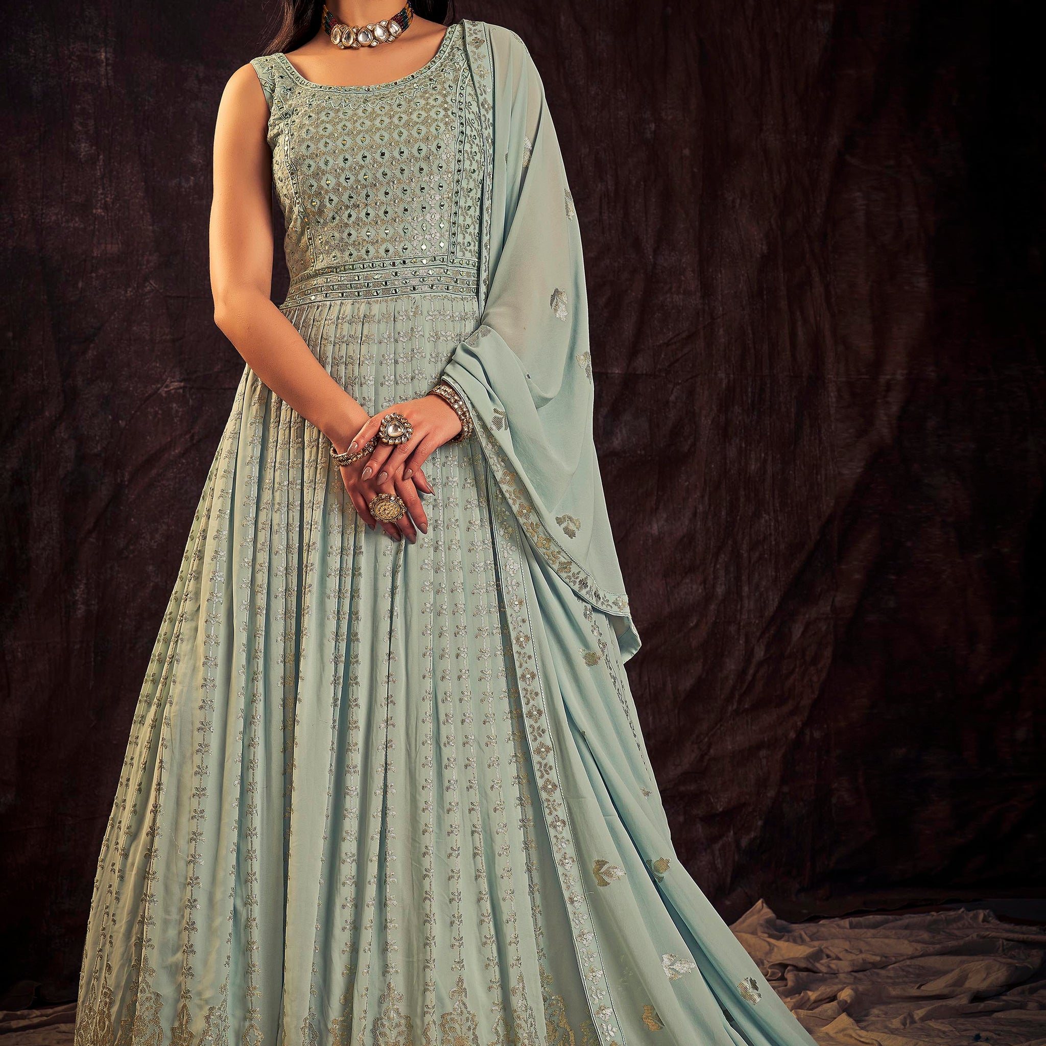 Zoya Vol 3 Designer Occasion Wear Gown D.No 63014