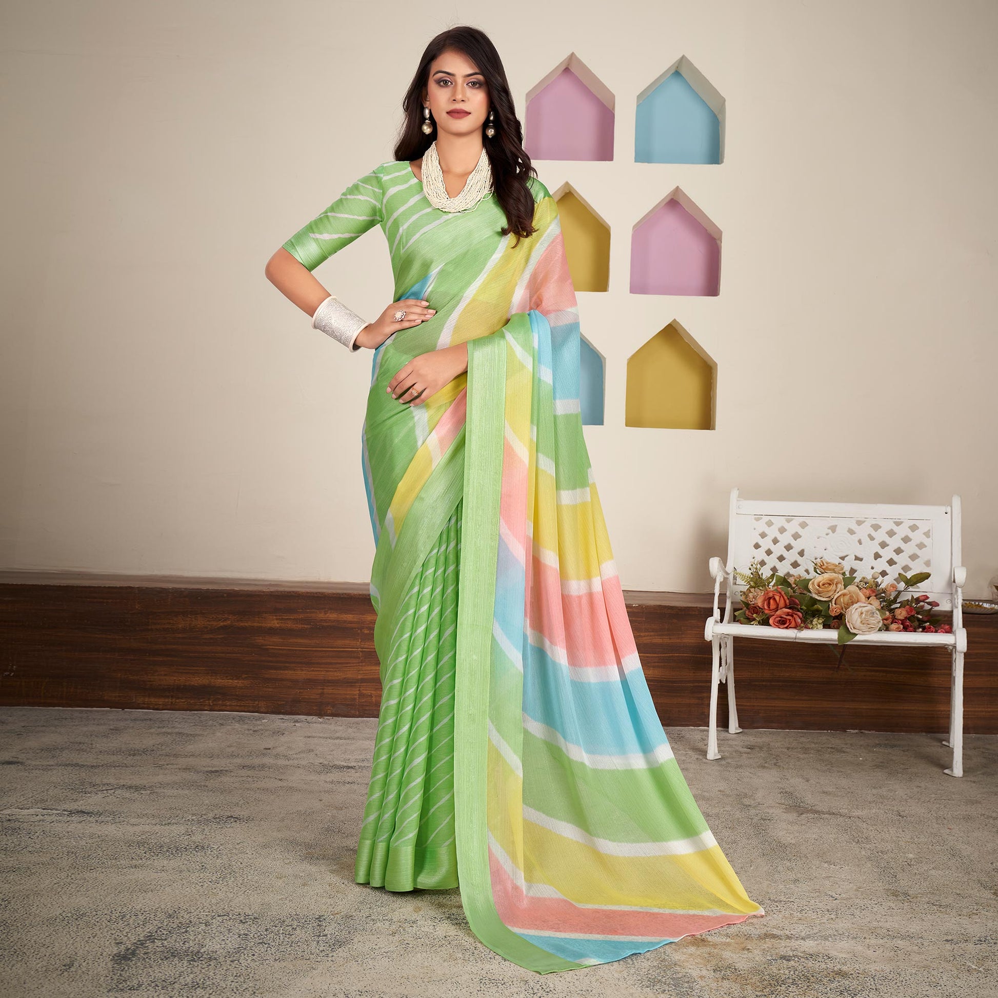 Chiffon Saree