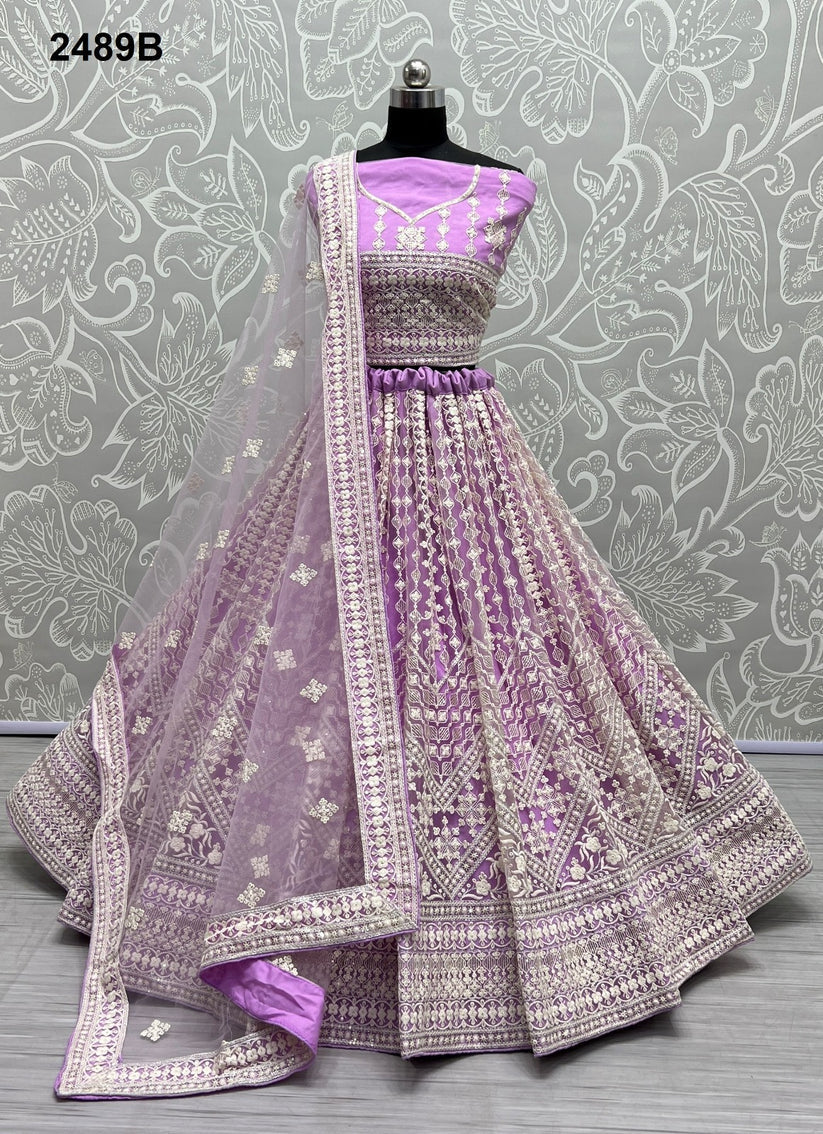 Heavy Net Bridal Wedding Lehenga Choli