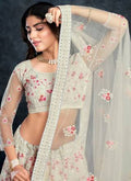 Heavy Net Bridal Lehenga Choli