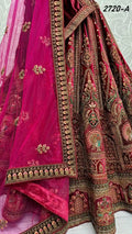 Heavy Velvet Bridal Wedding Lehenga Choli