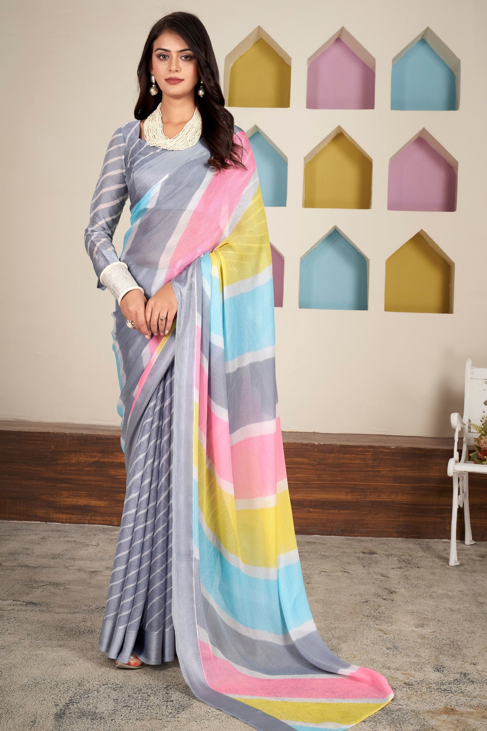 Chiffon Saree