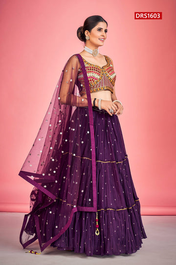 Regina Designer Occasion Wear Lehenga D.No 1603