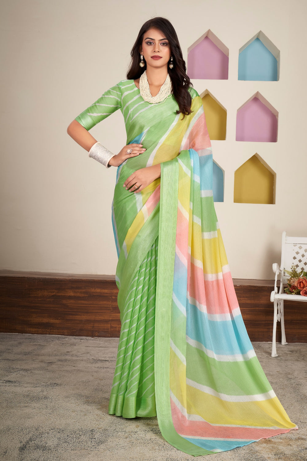 Chiffon Saree