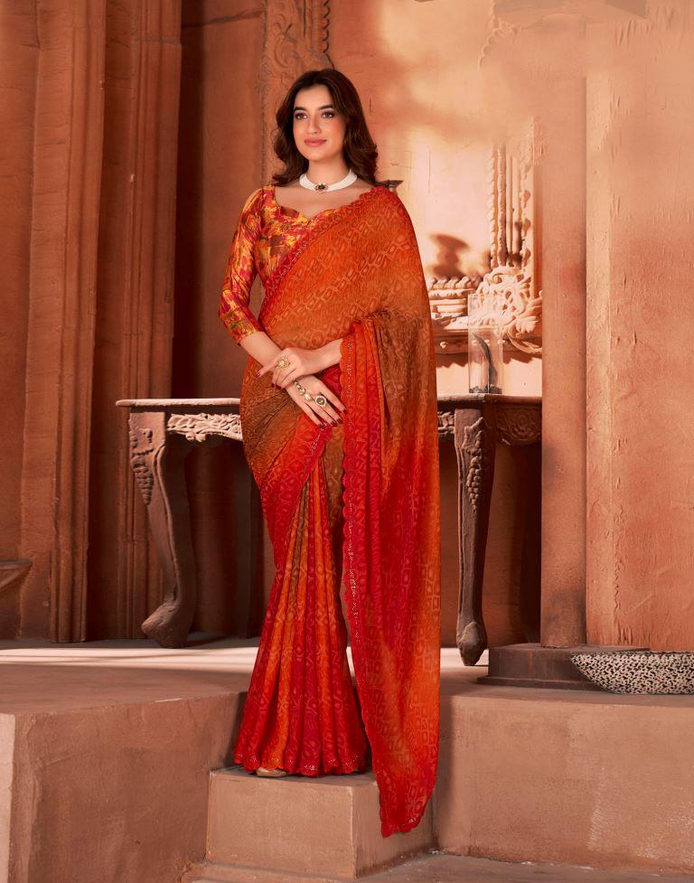 Georgette Saree