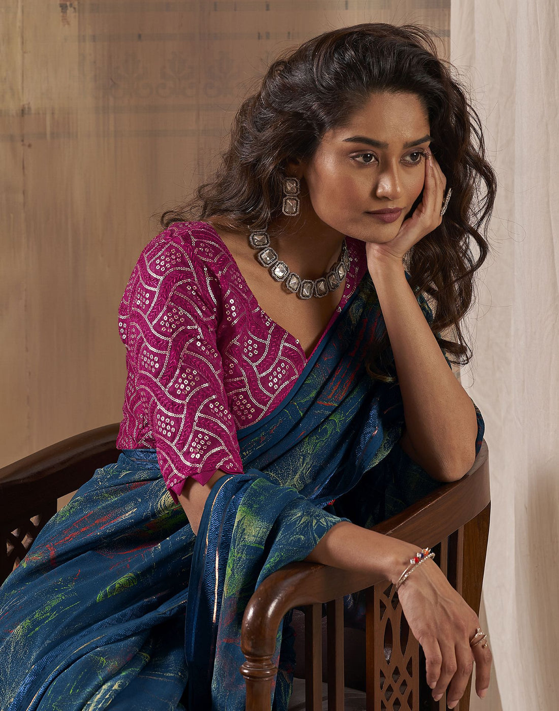 Georgette Saree