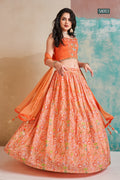 Floral Vol 6 Designer Occasion Wear Lehenga D.No 58003 - Anant Tex Exports Private Limited