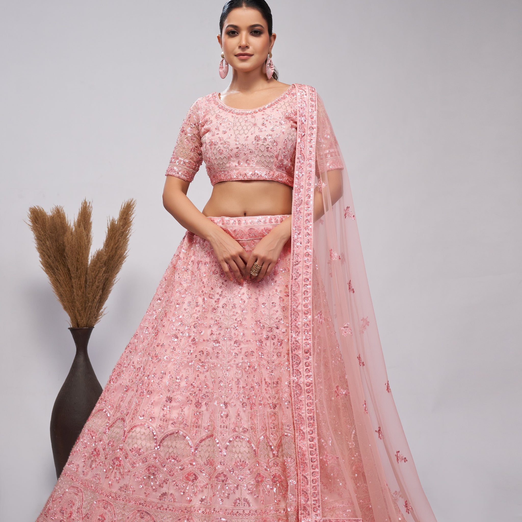 Pink Lehenga