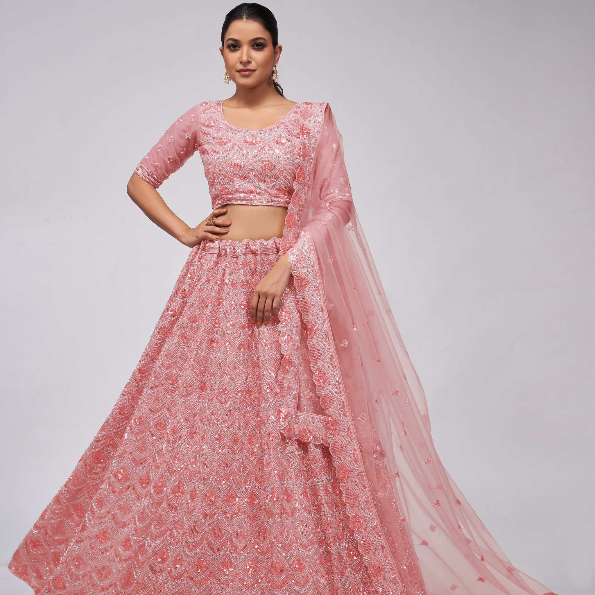 Pink Lehenga