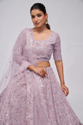 Mauve Lehenga