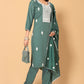 VEENA FESTIVE WEAR SILK BLEND KURTI