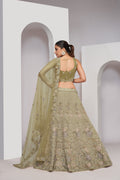 Green Designer Lehenga