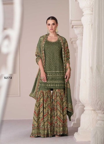 Beautiful Designer Sayuri Sharara Salwar Suits