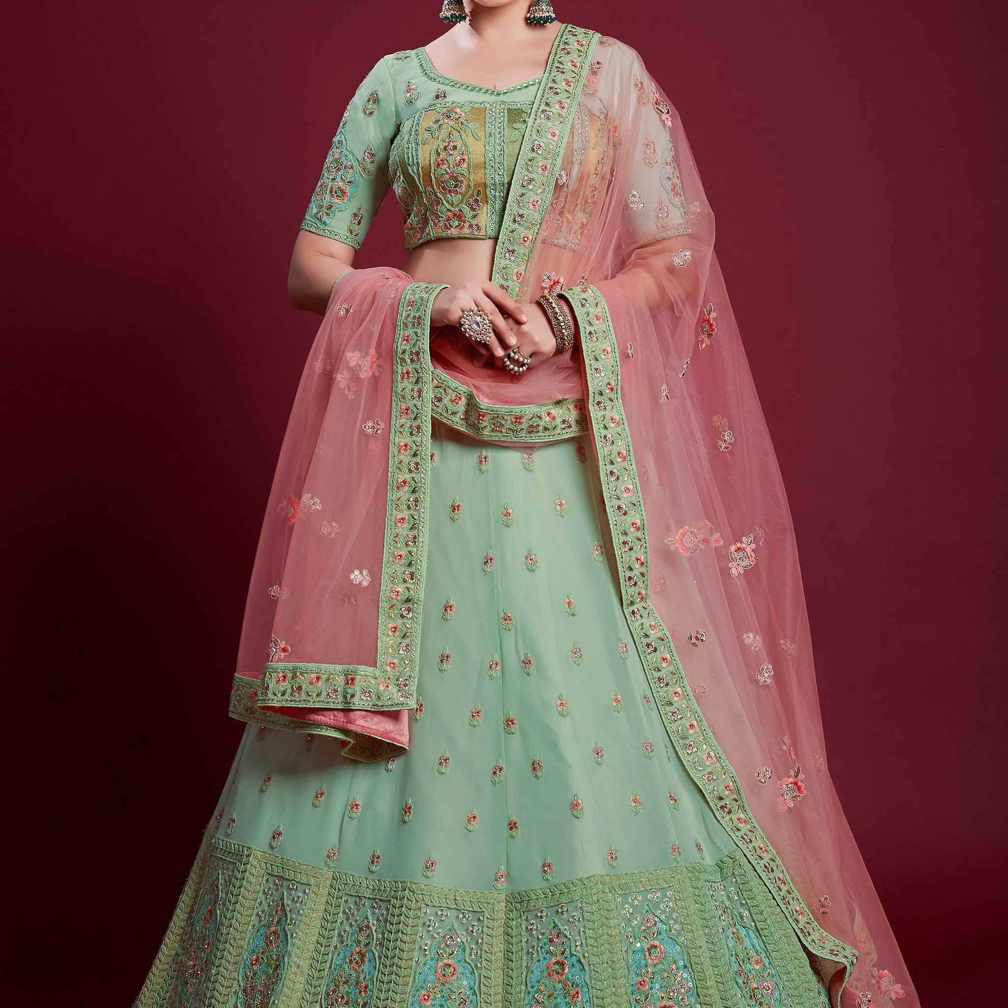 Poshak Vol 6 Designer Occasion Wear Lehenga D.No 49002