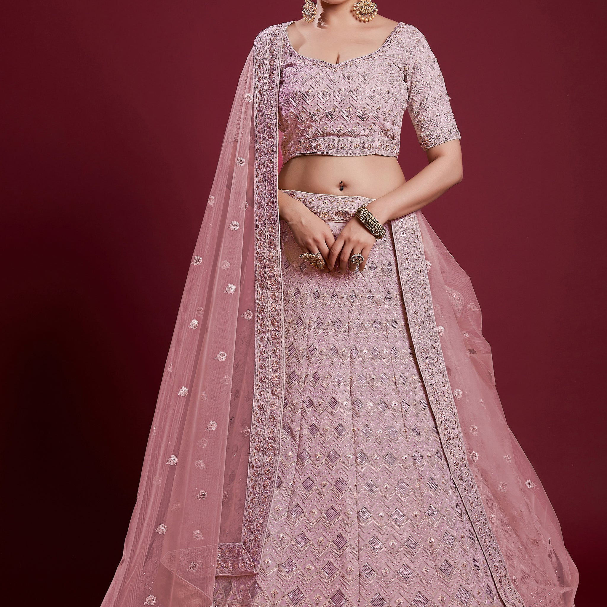 Poshak Vol 6 Designer Occasion Wear Lehenga D.No 49029