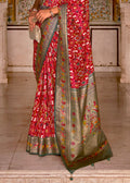 Party Wear Patola Print Saree