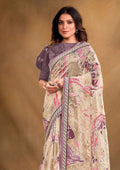 Organza Printed Saree