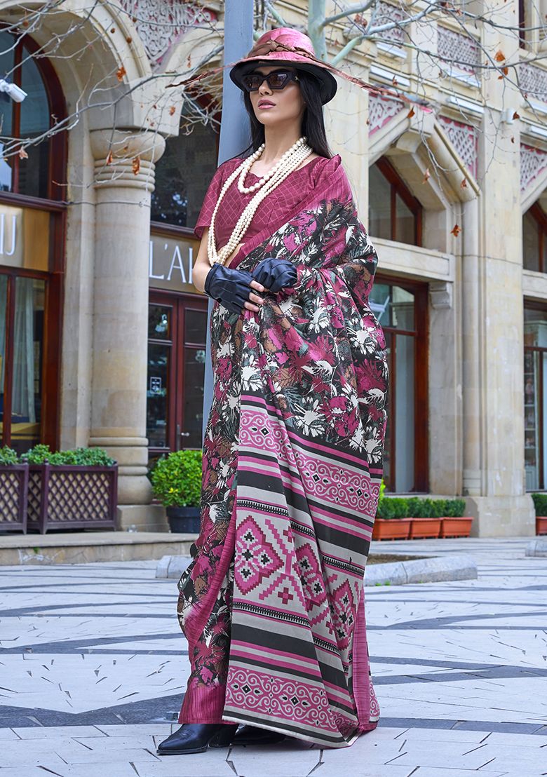 Japan Satin Saree