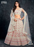 Heavy Net Bridal Lehenga Choli