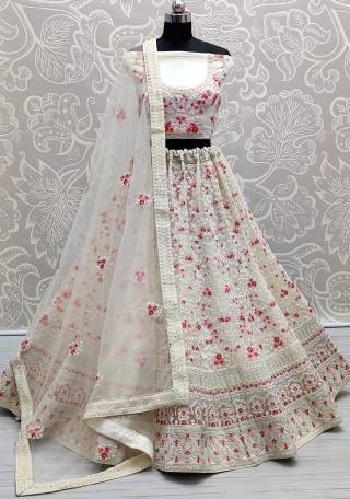 Heavy Net Bridal Lehenga Choli