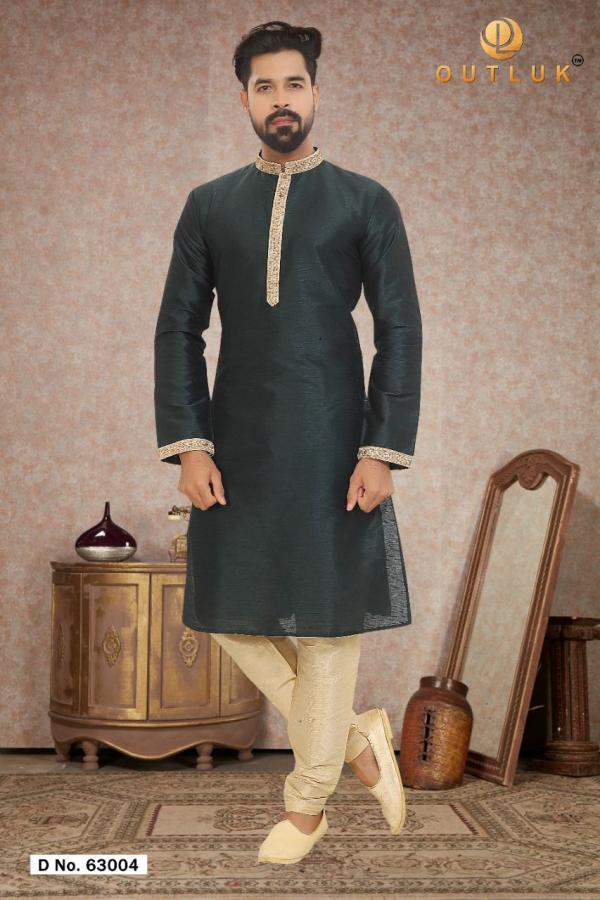 Beautiful Festival Designer Men's Kurta Pyjama with Koti