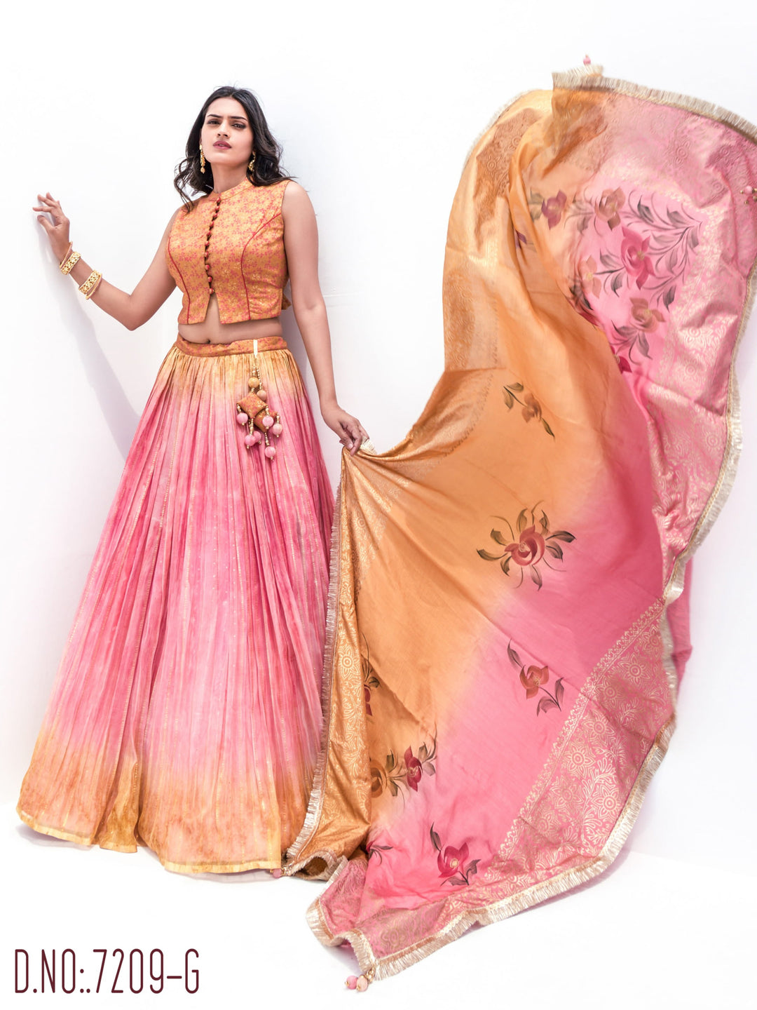 Vaayu Fancy Wear Lehenga D.No 77209-G - Anant Tex Exports Private Limited