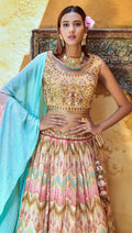 Avant Designer Bridal Wear Lehenga D.No 77308 Anant Tex Exports Private Limited