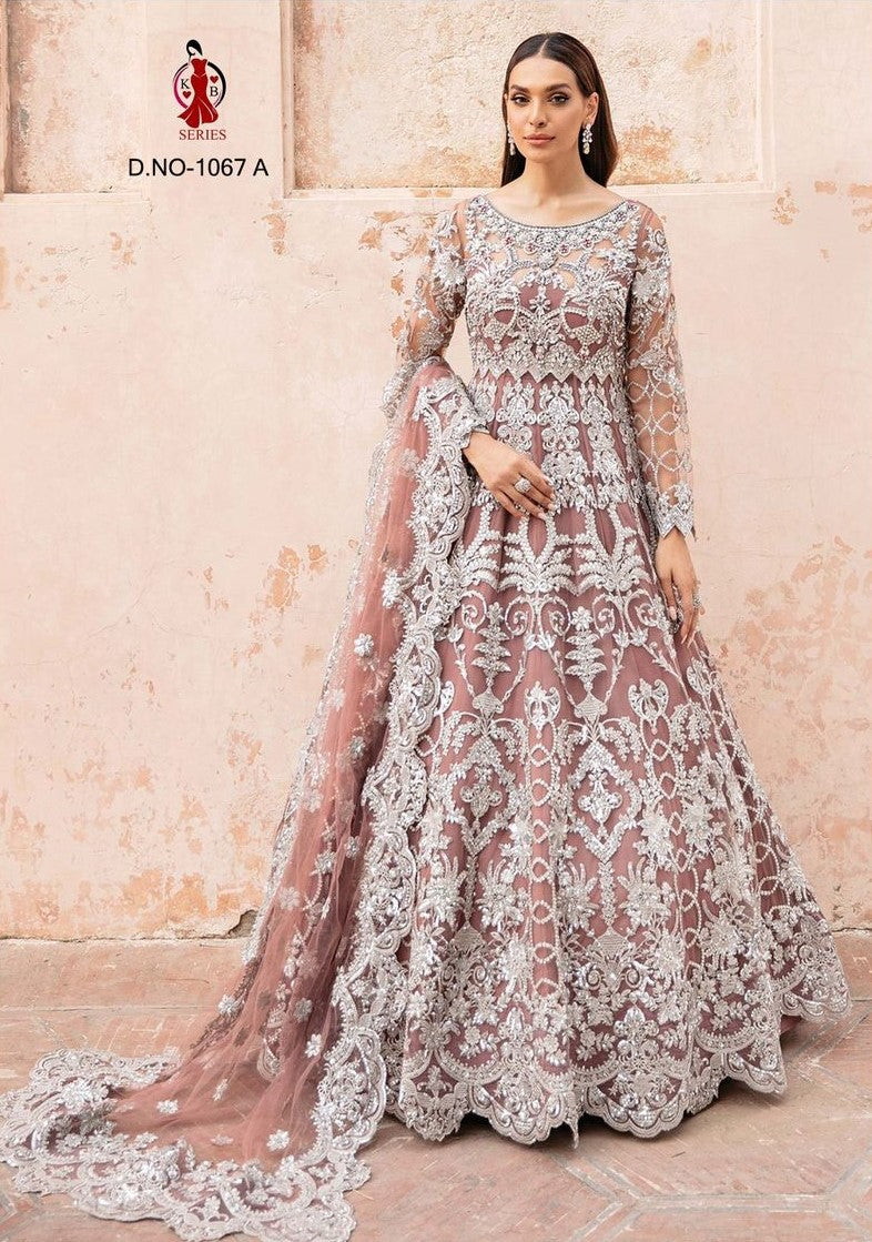 Gray & Gold Designer Embroidered Silk Bridal Anarkali Gown | Anarkali gown, Bridal  anarkali, Indian wedding dress