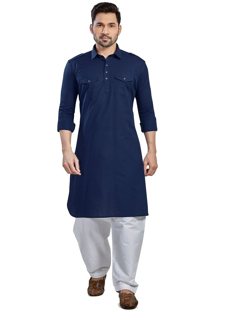 Blue Colour RFSP 0001 Kurta Pajama