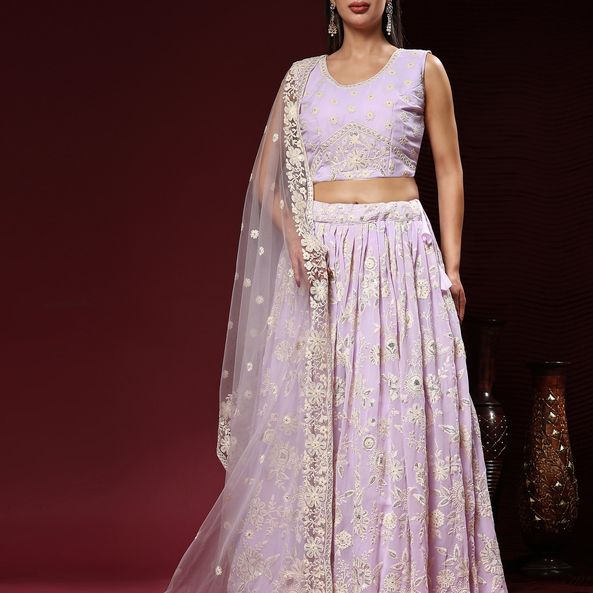 READYMADE CROP TOP LEHENGA D.NO C1944