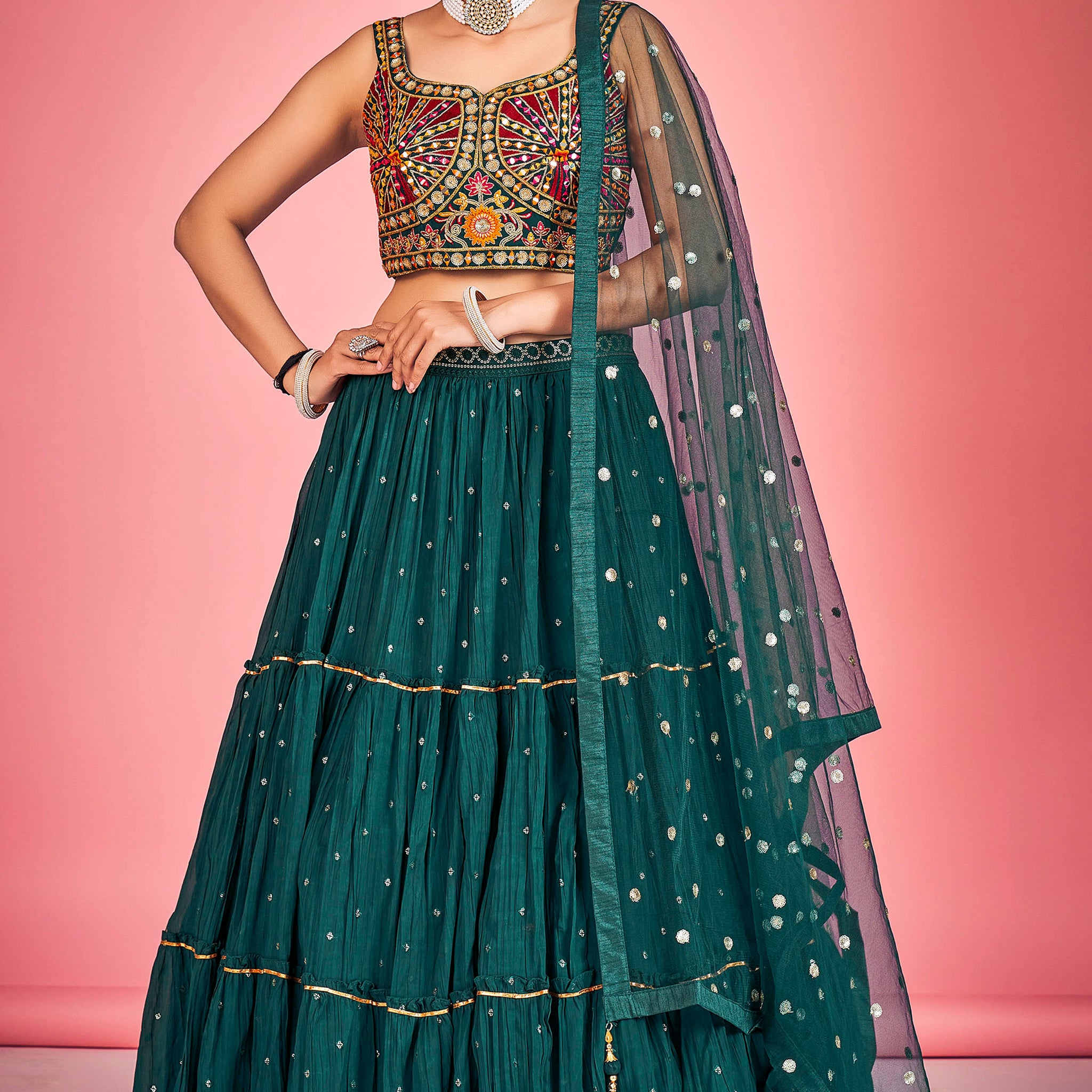 Regina Designer Occasion Wear Lehenga D.No 1601