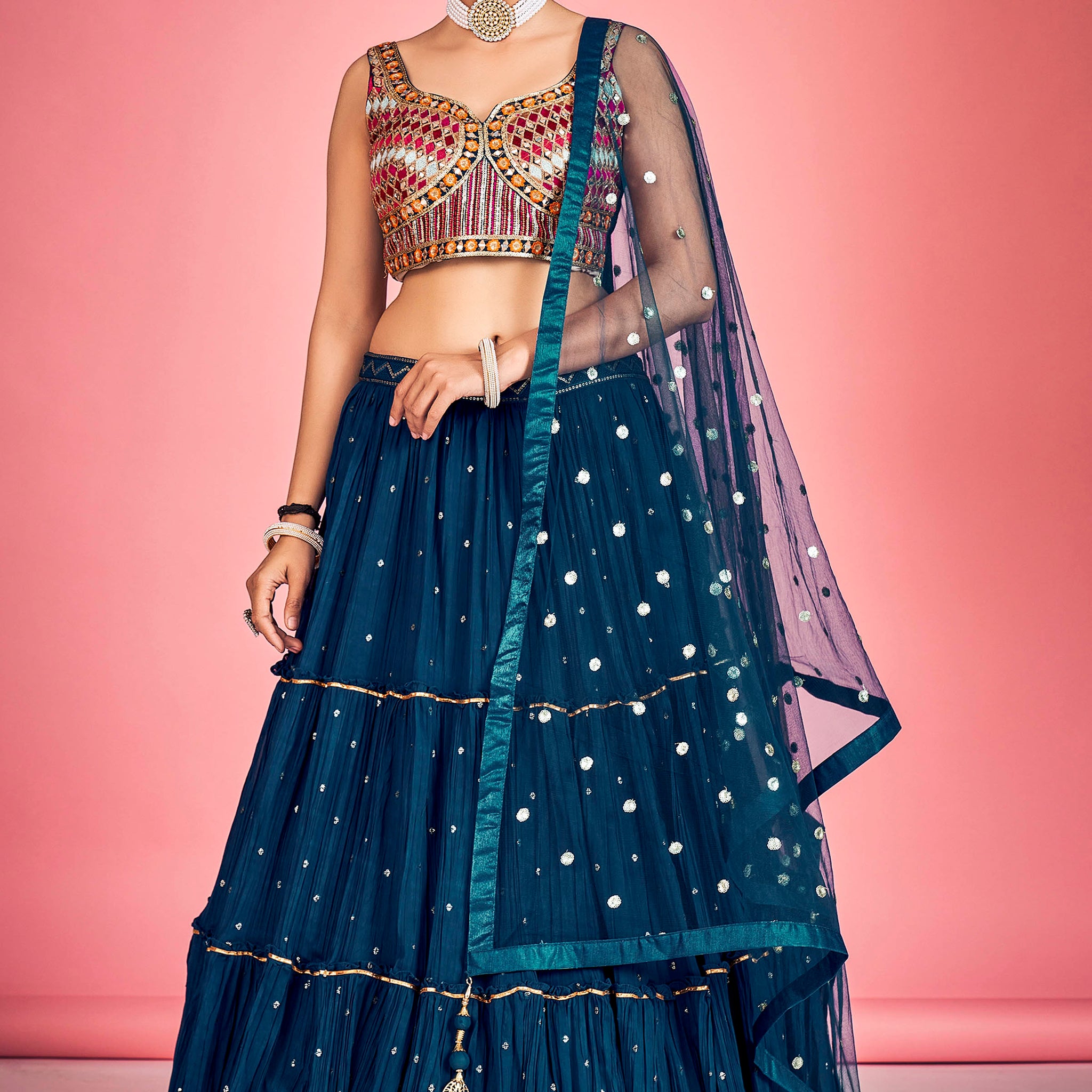 Regina Designer Occasion Wear Lehenga D.No 1602