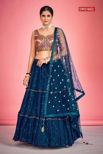 Regina Designer Occasion Wear Lehenga D.No 1602