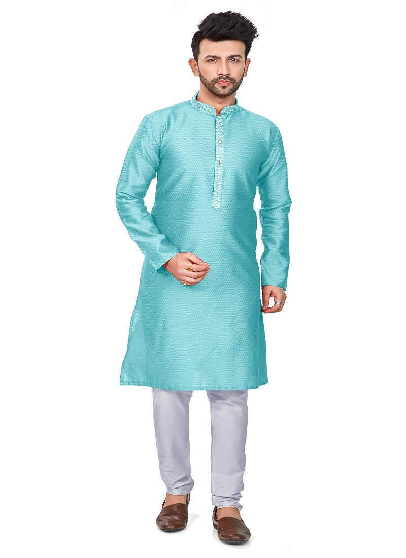 Firozi Colour RFSK 009 Kurta Pajama