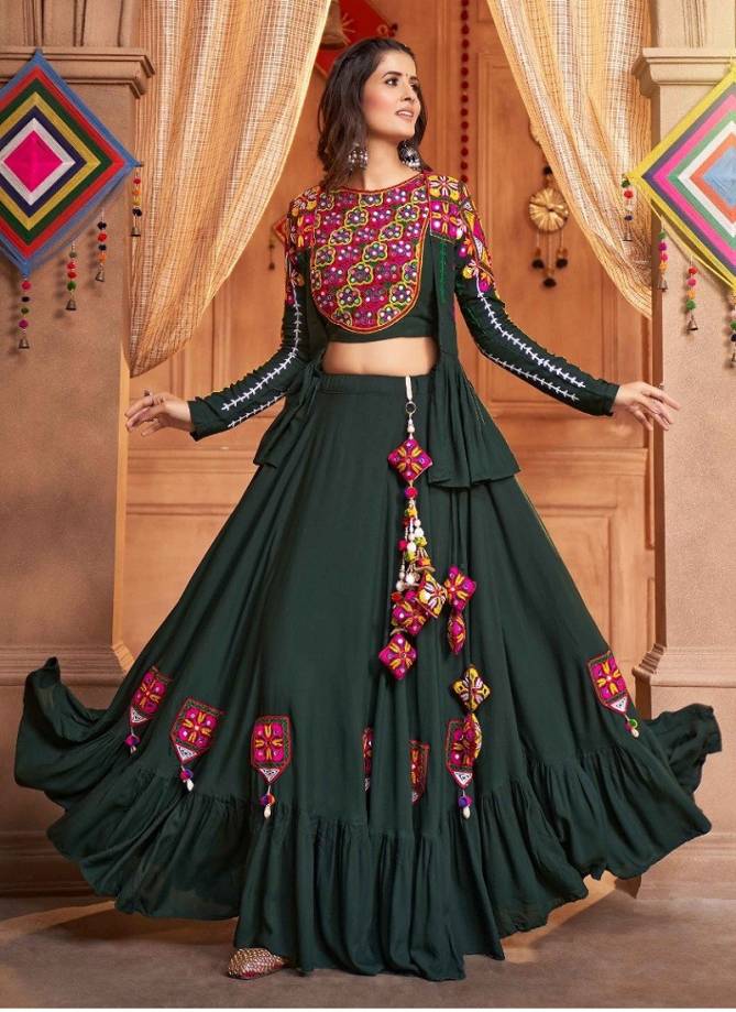 Beautiful Designer Navratri Koti Style Special Chaniya Choli