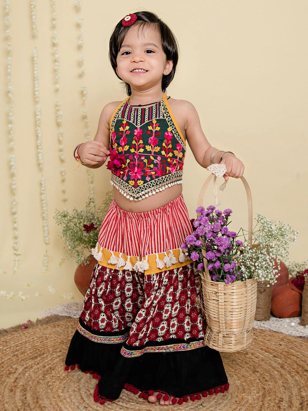 Kid's Garba Lehenga Choli