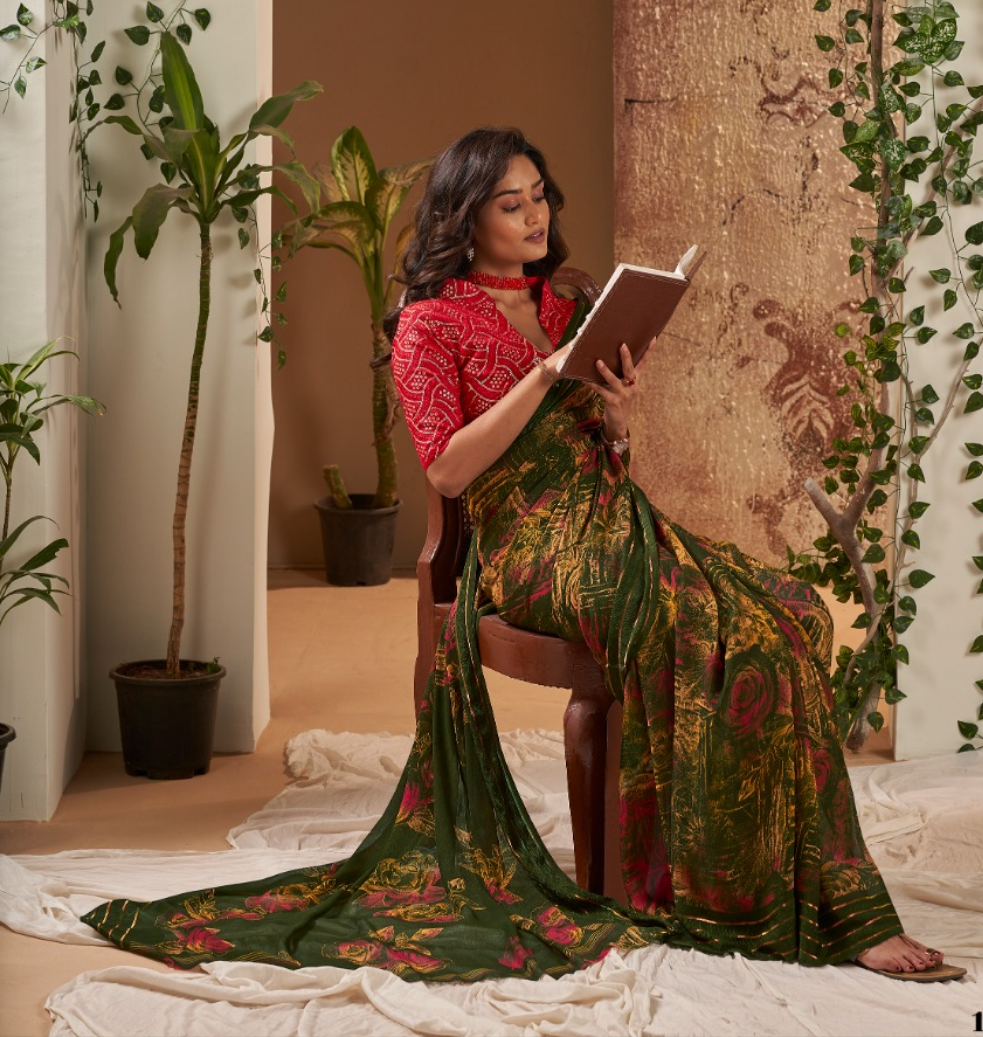 Georgette Saree