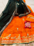 Fancy Rajasthani Organza Lehenga Anant Tex Exports Private Limited