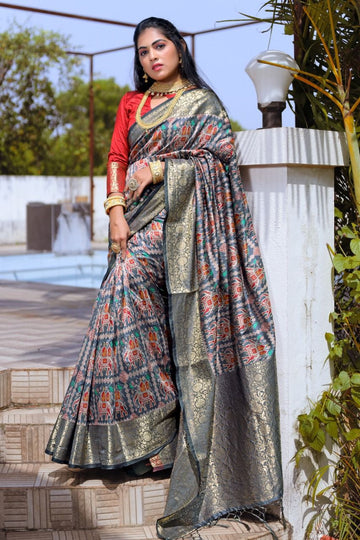 Beautiful Designer Bandhani Patan Patola Sarees