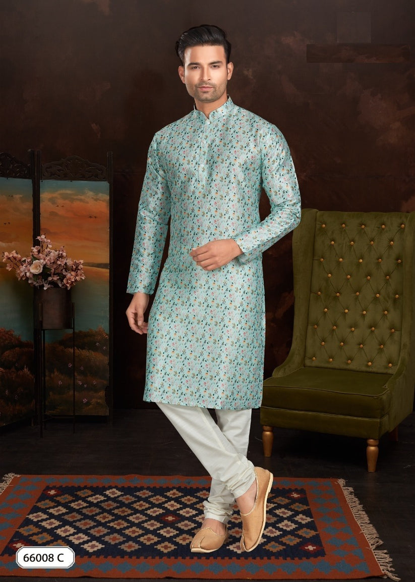 Beautiful Festival Designer Men's Kurta Pyjama