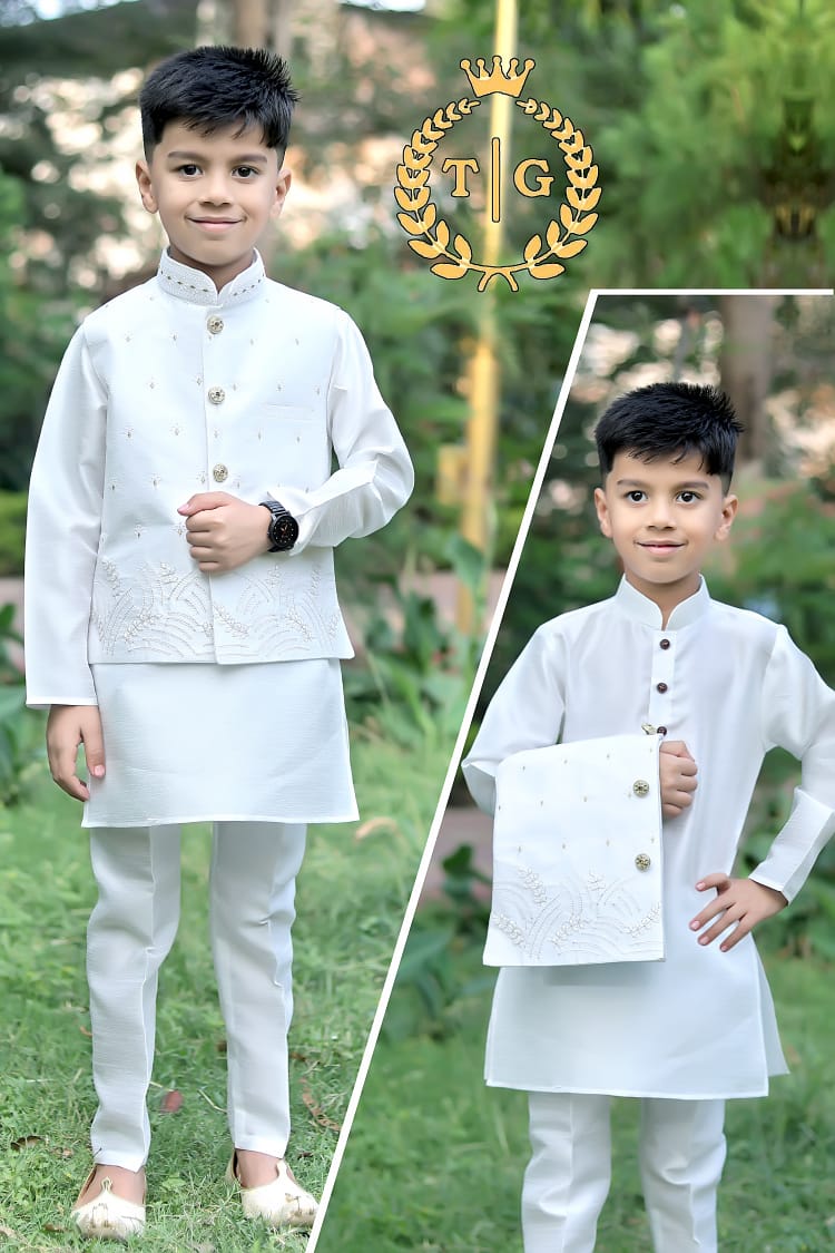 Party wear white kurta pajama best sale